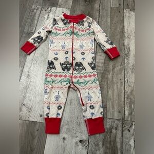 Hanna Andersson Star Wars Fair Isle Sleeper 75 US 12-18 months Pajamas